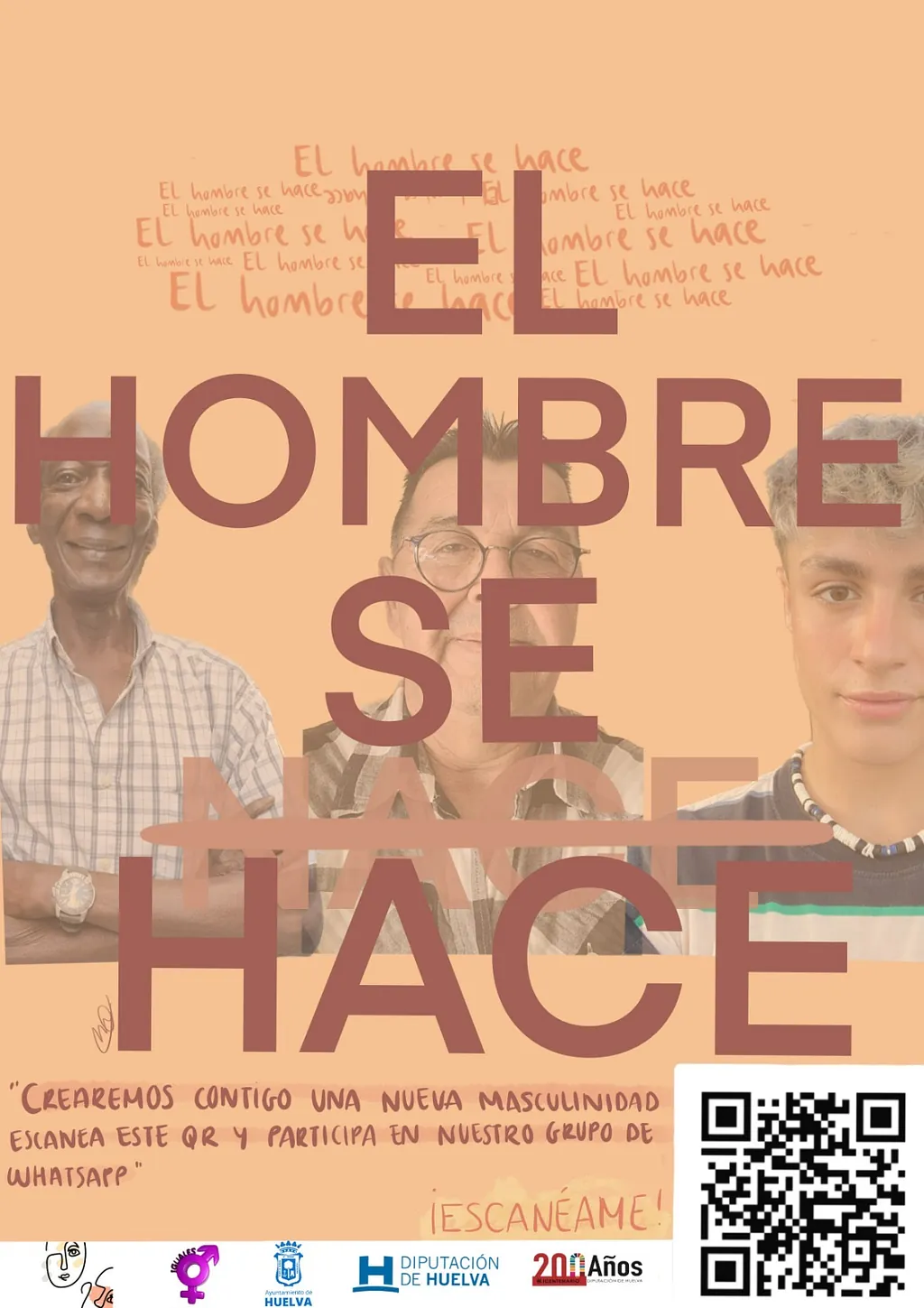 En conmemoración del 21Oct, HOMBRES EN CONTRA DE LAS VIOLENCIAS MACHISTAS, generamos un grupo de hombres en Huelva. Únete.